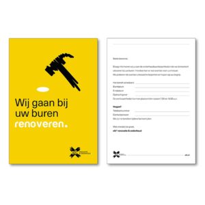 Kaartje overlast buren