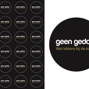 Sticker rond lekkers