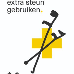 Ansichtkaart krukken