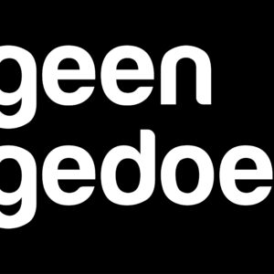 Bouwhekdoek (mesh) zwart