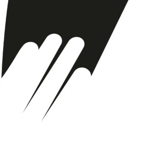 Drop Flag klein (zwart)