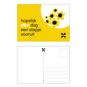 Elke dag een stapje vooruit