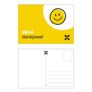 Dikke dank je wel
